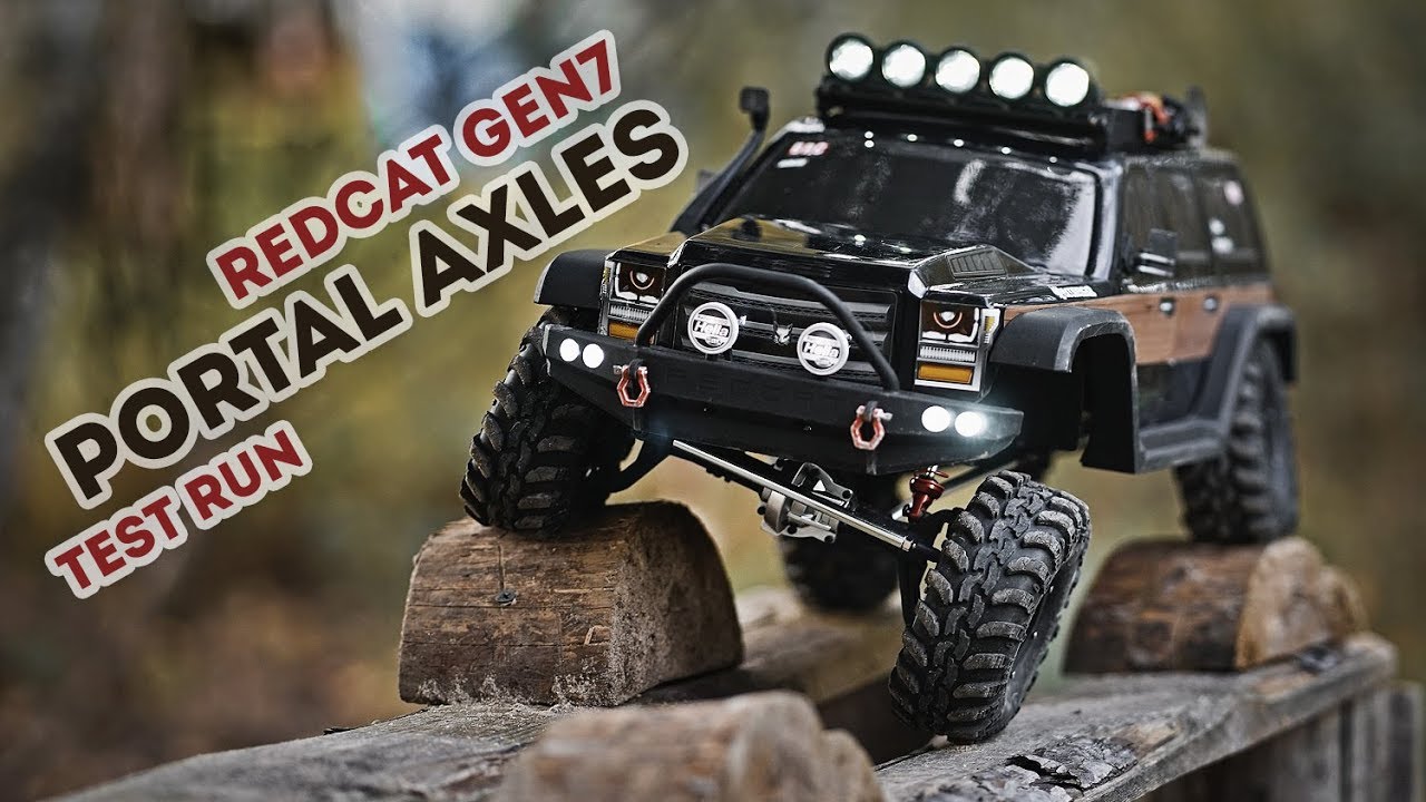 Redcat Gen7 / Portal Axles / Test Run