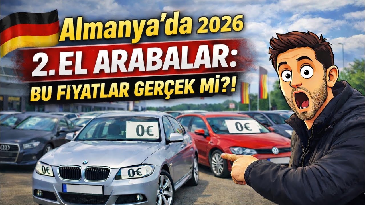 Almanya’da🇩🇪 2. El Araba Fiyatları 2026 🚘Gerçek Piyasa ✅ (Part1)  #arabafiyatları 