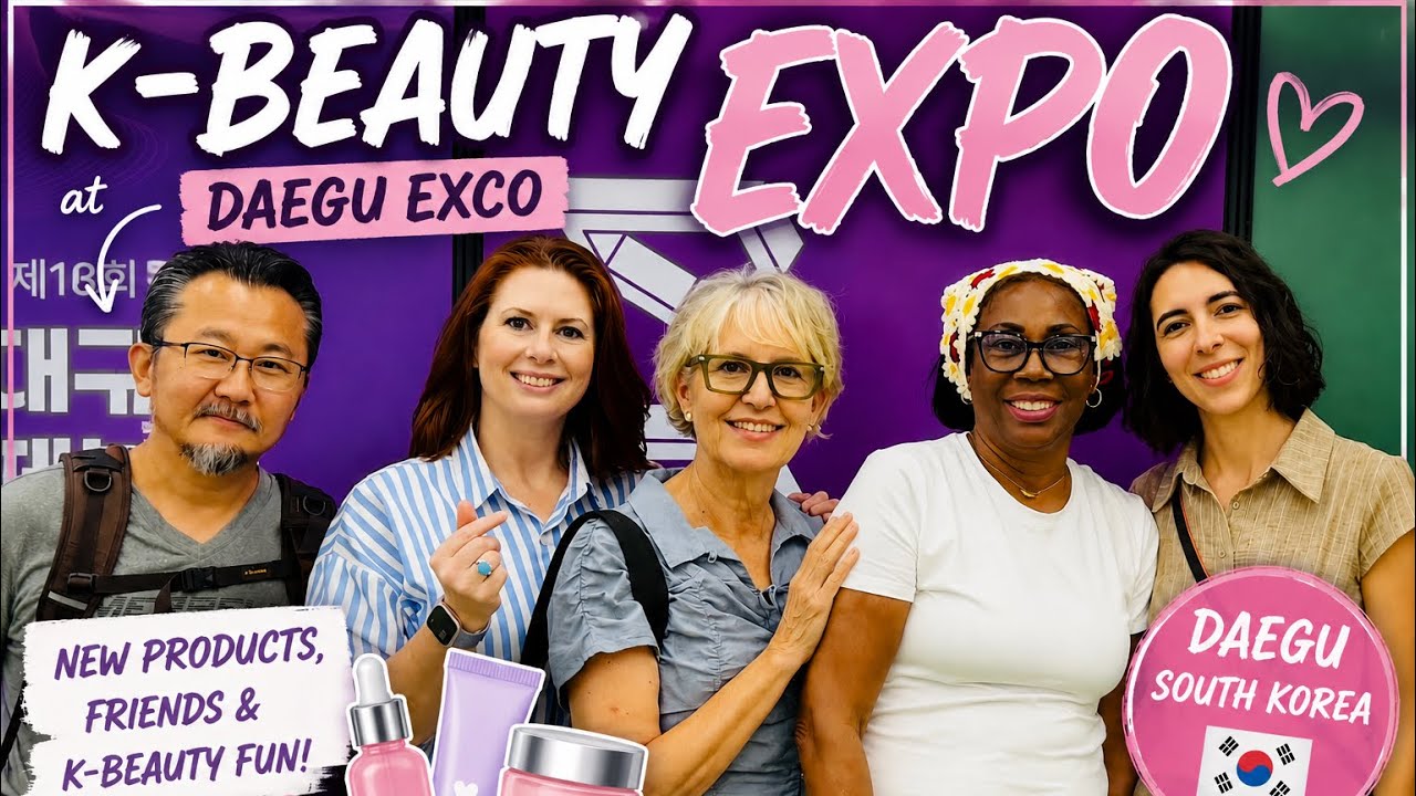 Внутри ГРОМАДНОЙ выставки K-Beauty в Корее!
