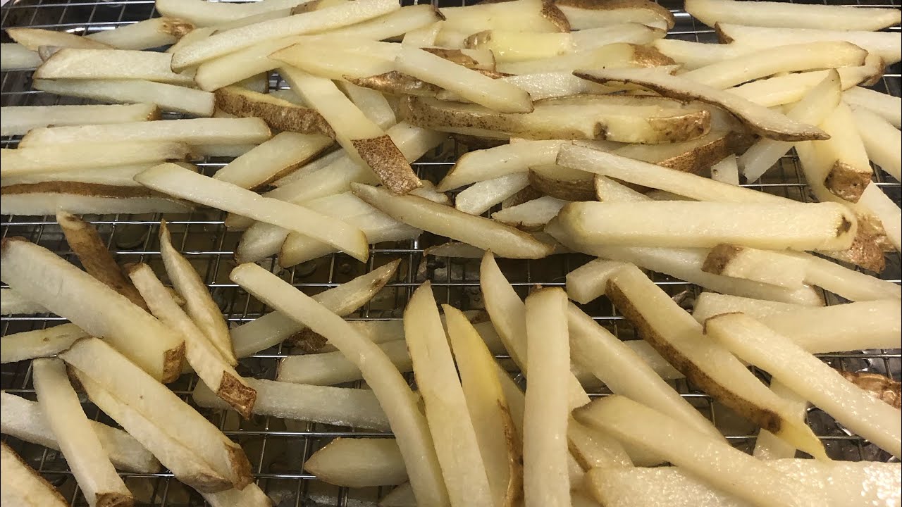 Just making homemade fries … 