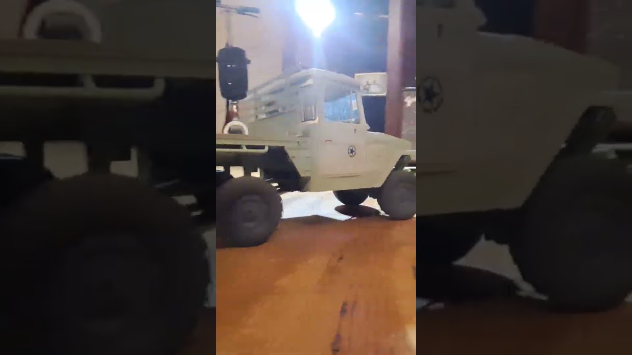 My WPL farm truck rtr ! Custom paint job ! 😎