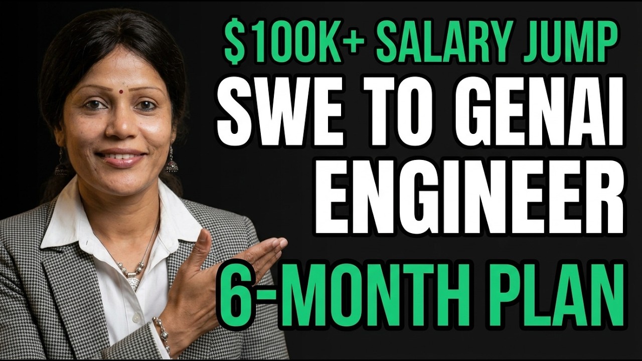 Software Engineer to GenAI Engineer: The 6-Month Transition Plan