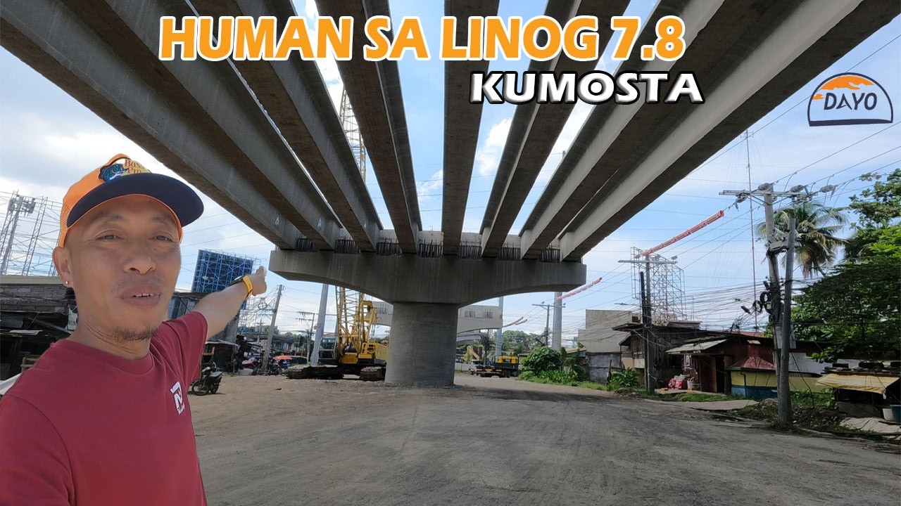 DAVAO ULAS FLYOVER UPDATE HUMAN SA LINOG SA MINDANAO 7.8