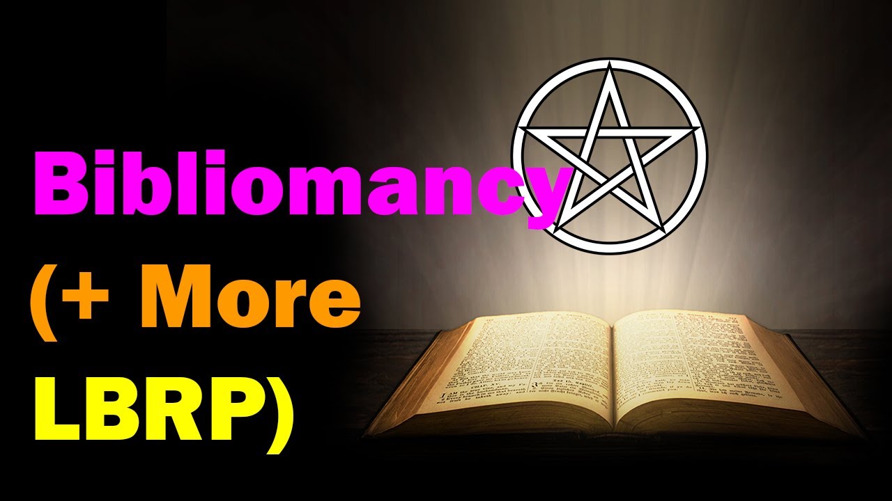 Bibliomancy Divination (+ further LBRP shenanigans) [Esoteric Saturdays]