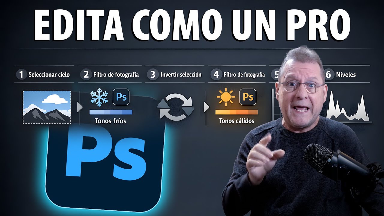 🔥 NUEVA FORMA de EDITAR en Photoshop usando el REGISTRO y la IA 👀 (PRO)