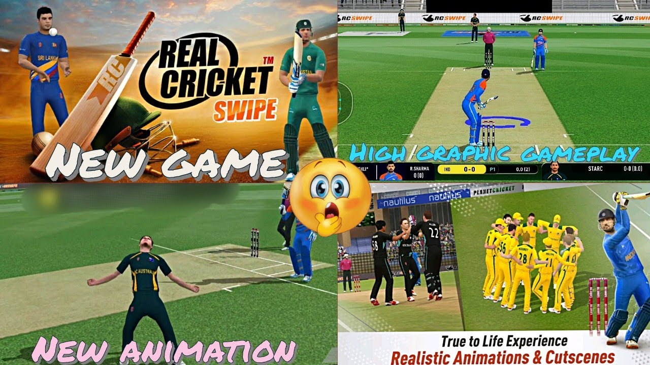 Real Cricket Swipe First Look – New Game Review & Features 