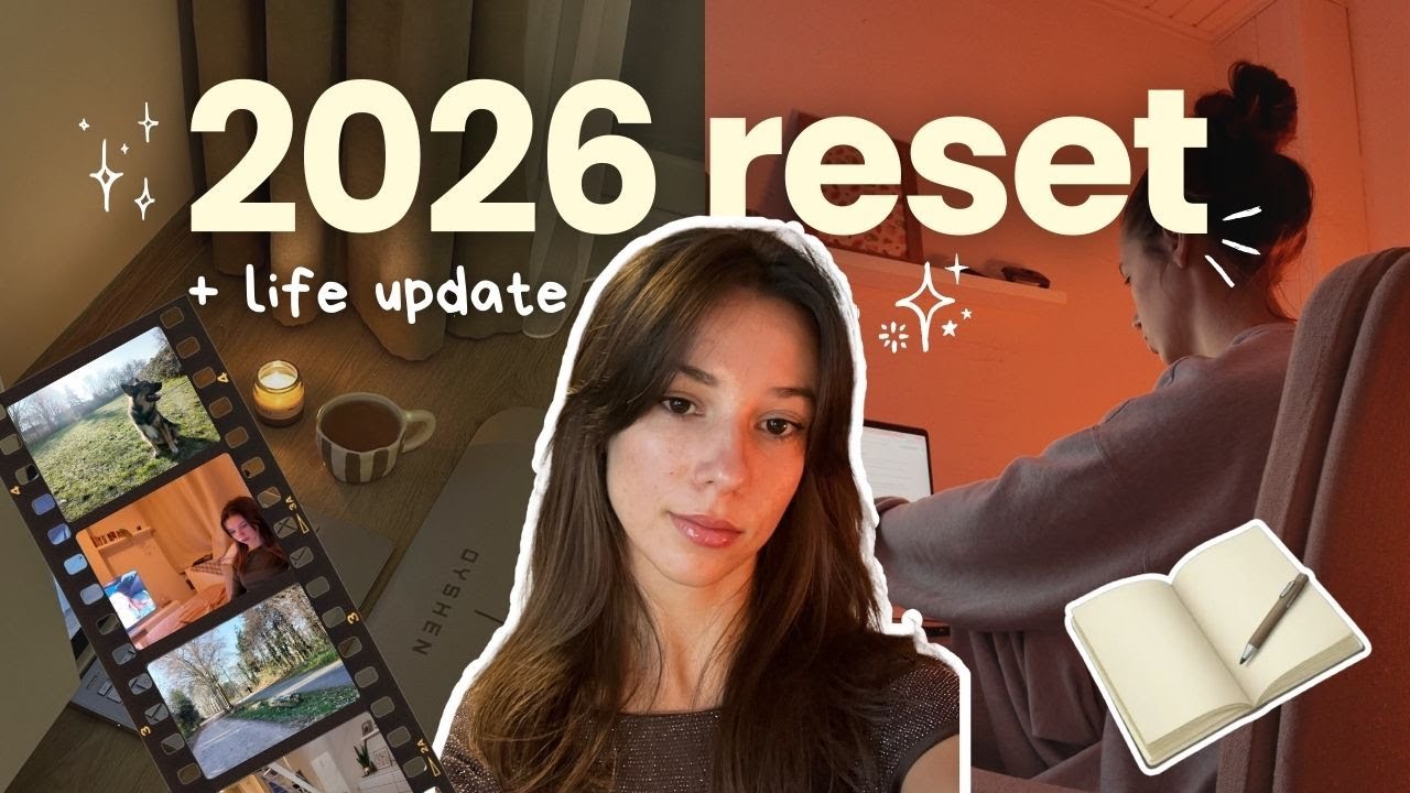 2026 Reset ✨ life updates, deep clean, rebranding