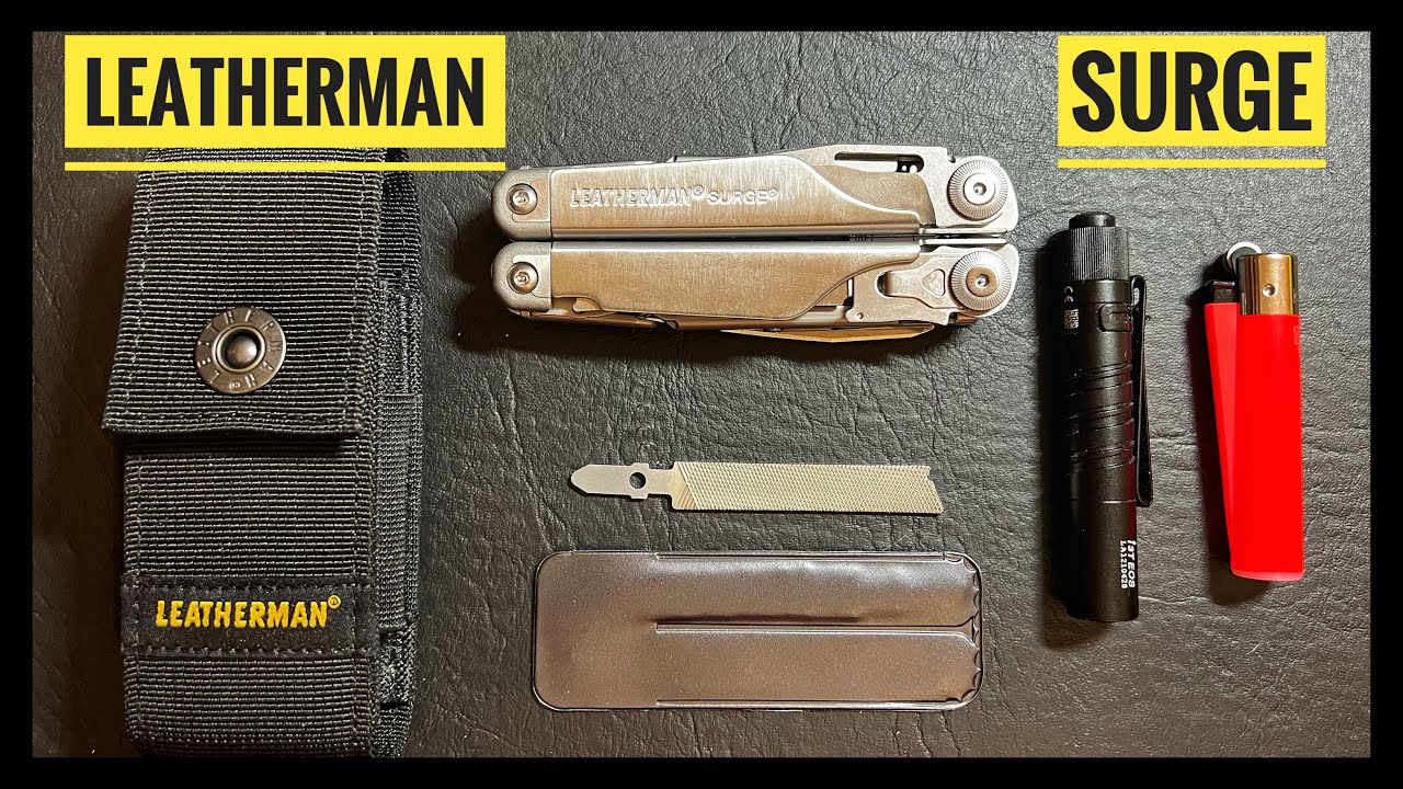 LEATHERMAN SURGE y ACCESORIOS