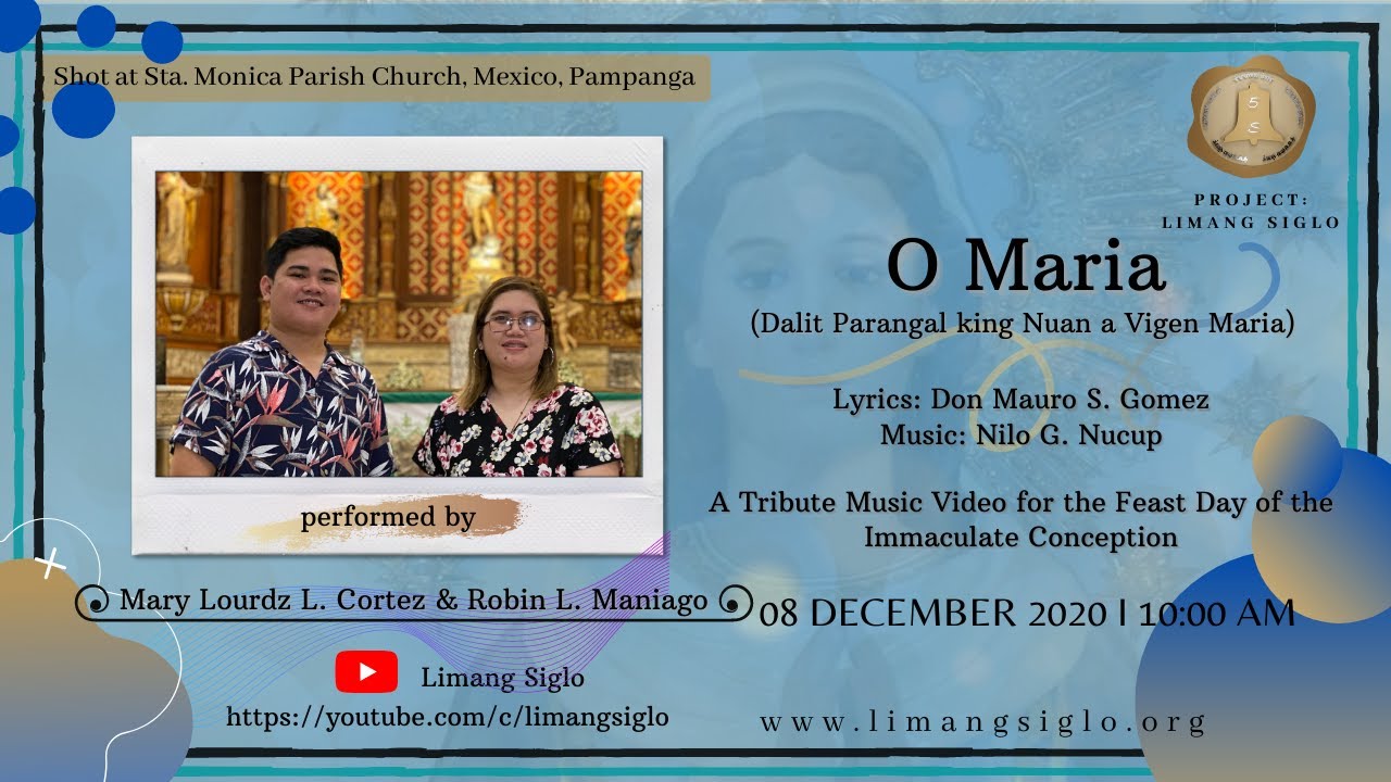 O Maria (Dalit Parangal king Nuan a Virgen Maria) by Mary Lourdz L. Cortez and Robin L. Maniago