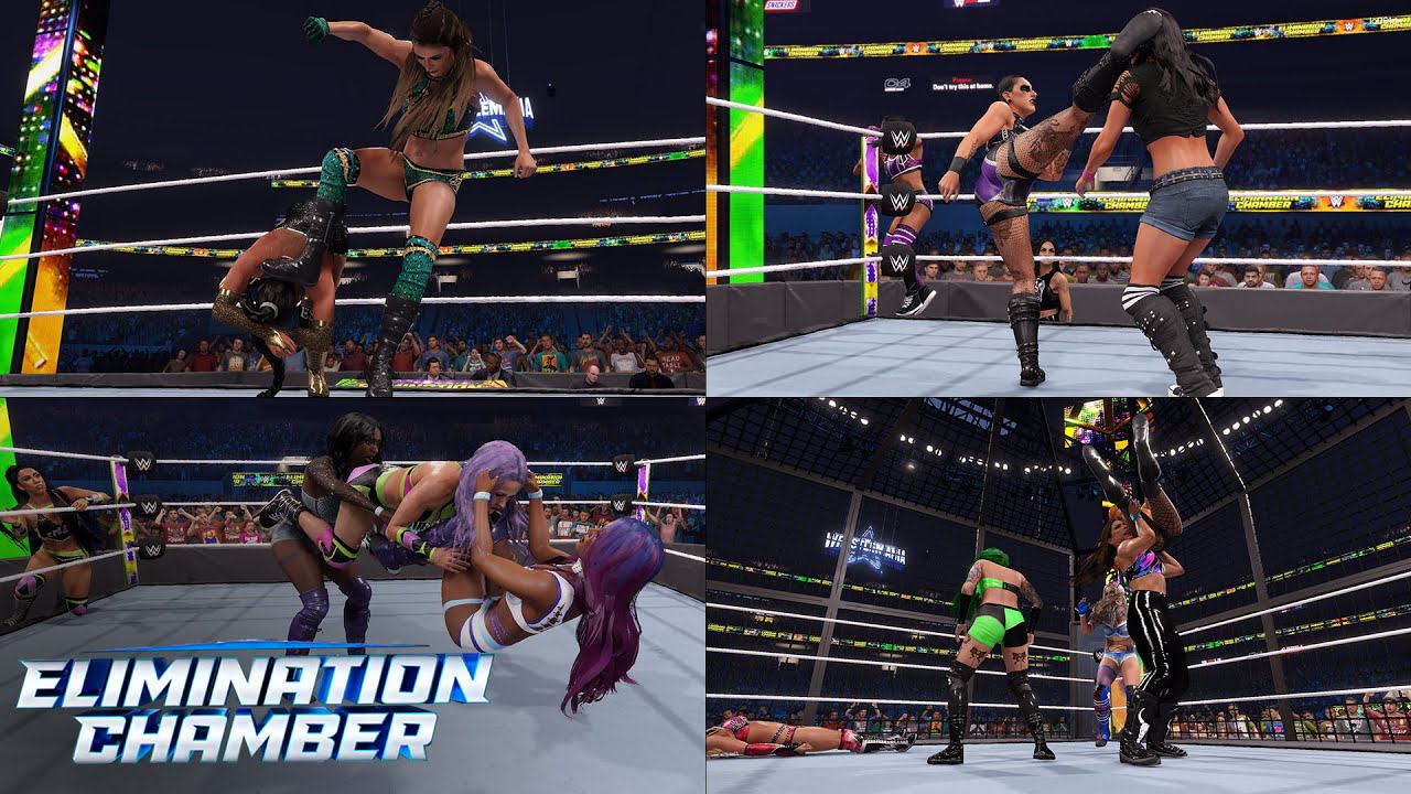 WWE 2K23 - Elimination Chamber PLE : FULL SHOW