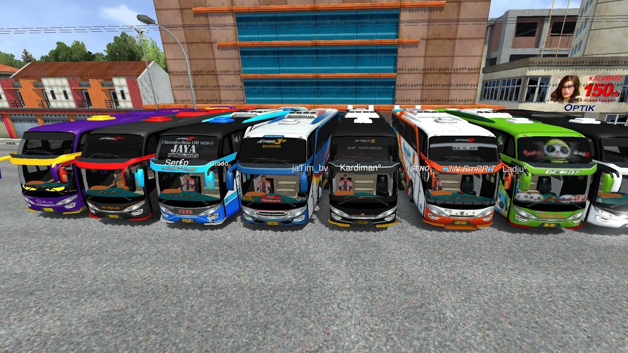 🔴ADU GENGSI ANTAR PO👉bussid v 44.1