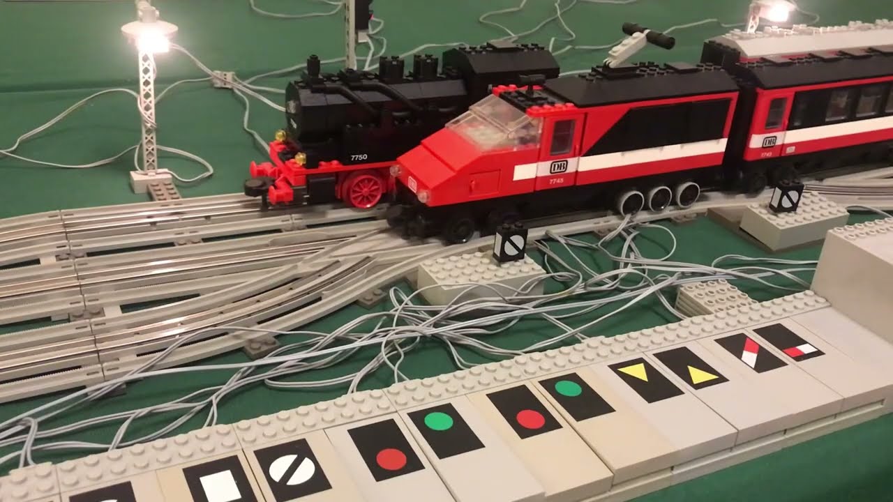 Lego 12v Layout 4: 7730, 7745, 7750, 7820