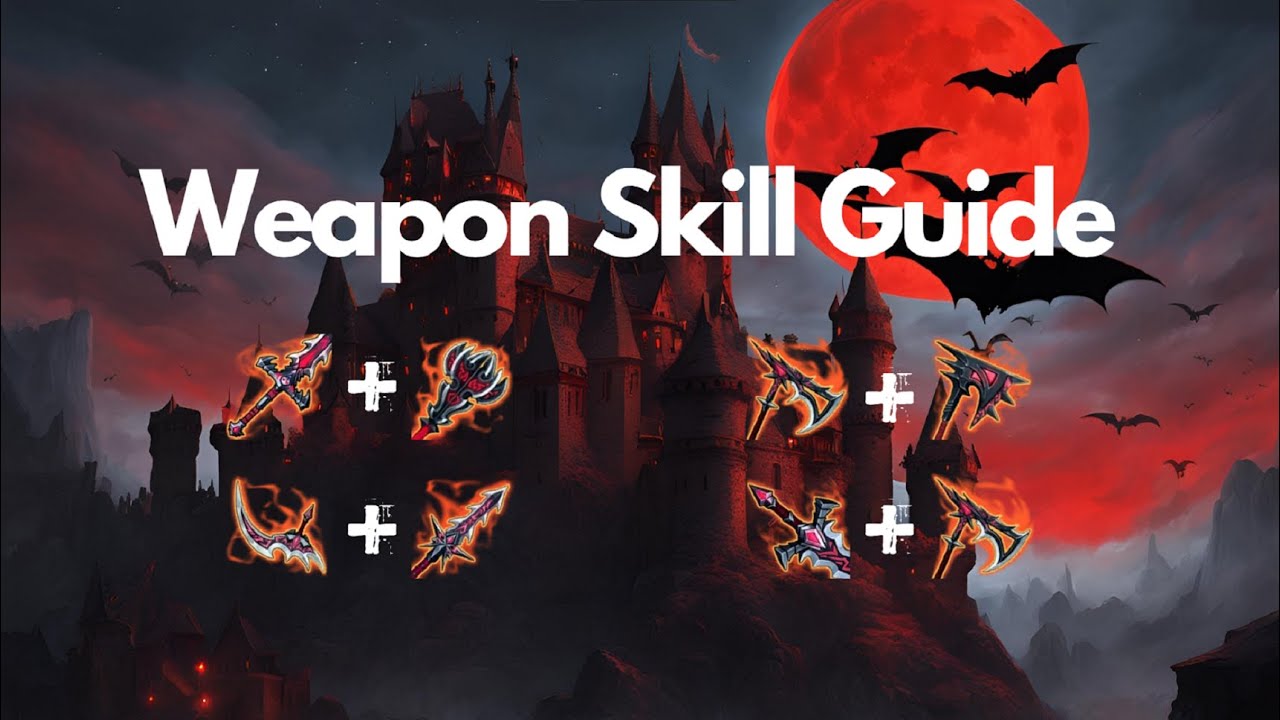 V Rising 1.0 - Weapon Skill Comboes & More