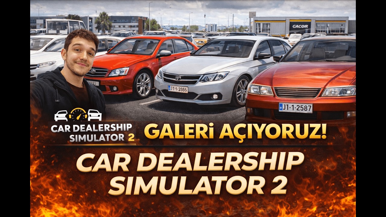 Car Dealership Simulator 2 Galeri açıyorum Bölüm 1