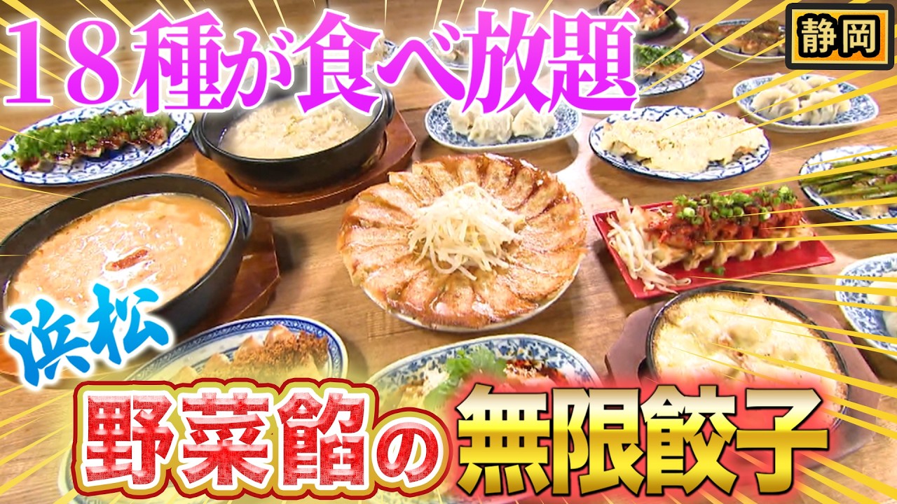 コレが本場の味！？野菜たっぷりでヘルシー浜松餃子を爆食！驚きのテイクアウト事情も【2021年9月9日 放送】