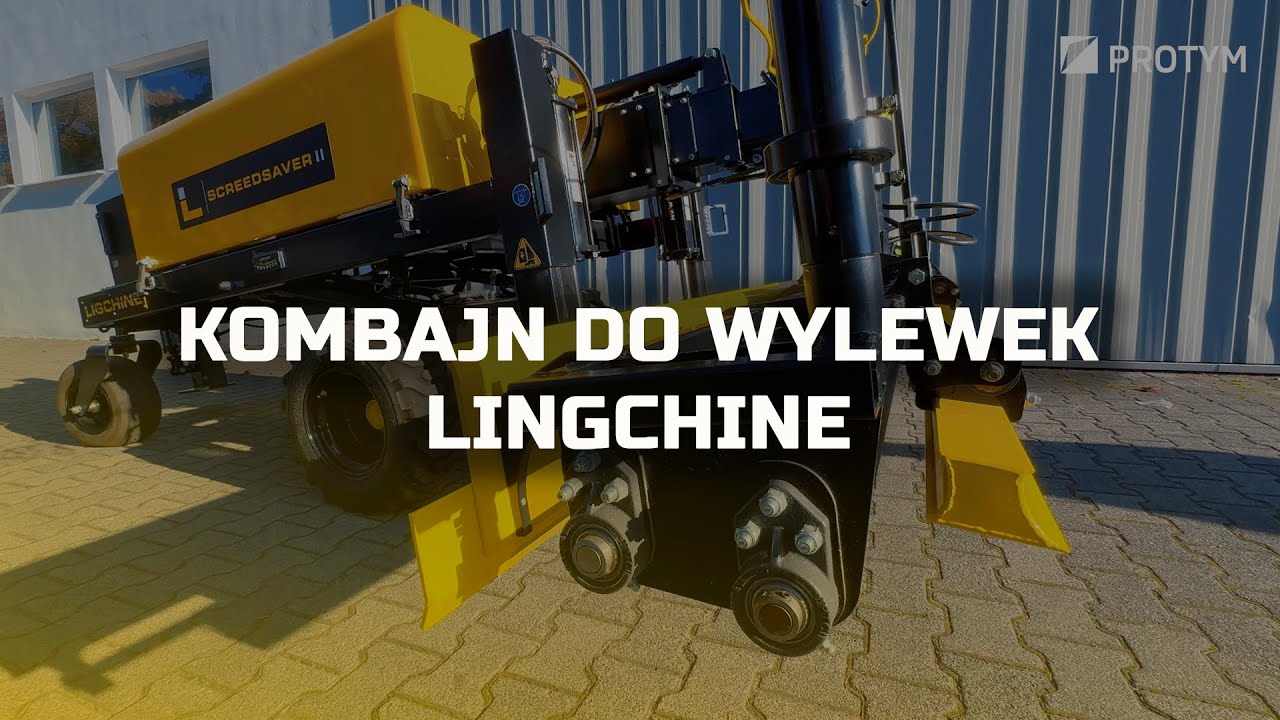 LINGCHINE - kombajn do betonu