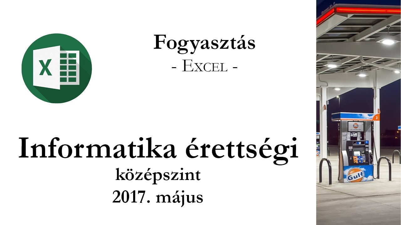 Fogyaszt&aacute;s - 2017. m&aacute;jus k&ouml;z&eacute;pszintű informatika &eacute;retts&eacute;gi: t&aacute;bl&aacute;zatkezel&eacute;s
