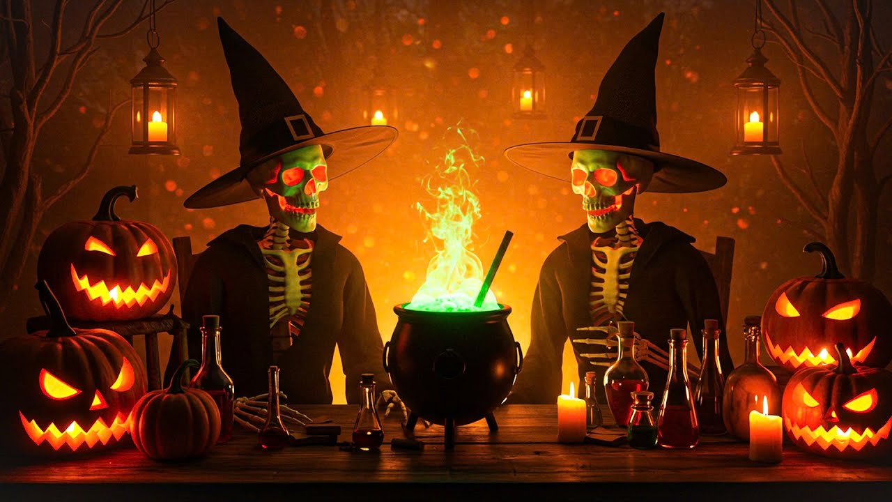 Ghostly Graveyard Ambience &ndash; Spooky Halloween Music & Ambience