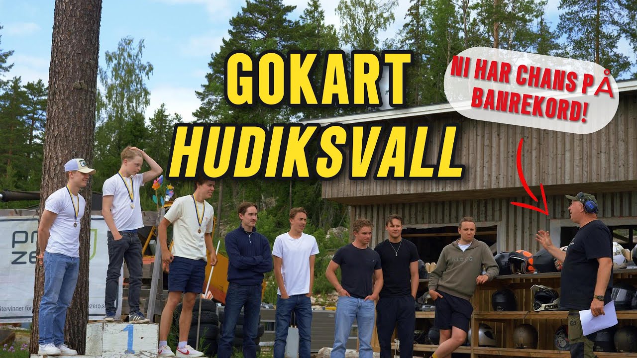 Sveriges Bästa Gokartbana? Hudiksvall's Hyrcart.
