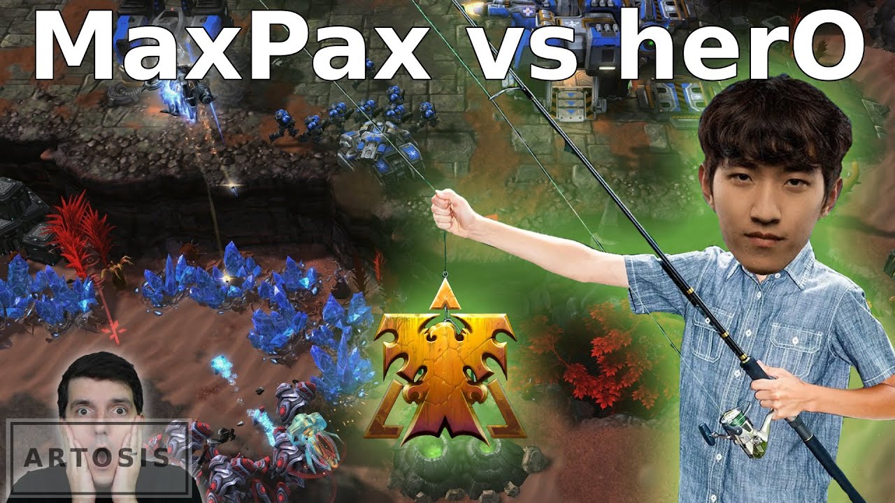 Лучшая приманка! - MaxPax против herO - Bo5 - (StarCraft 2)