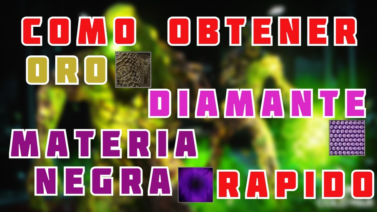 ORO, DIAMANTE Y MATERIA OSCURA FACIL Y RAPIDO | CALL OF DUTY: BLACK OPS COLD WAR | ZOMBIES | TIPS