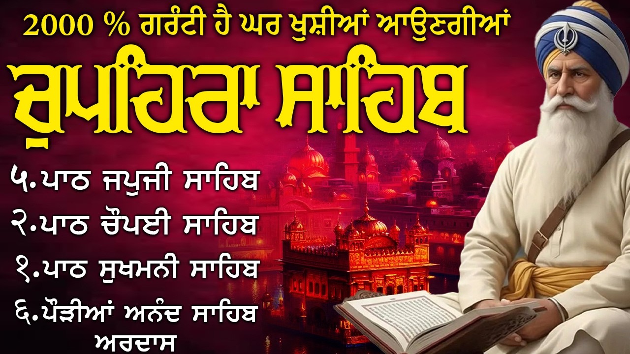 04\02\2026 ਚੌਪਹਿਰਾ ਸਾਹਿਬ - Chupehra Sahib Path Full | Chupehra Sahib | Chopehra Sahib | #punjabi