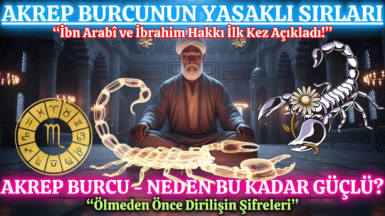 AKREP BURCU: İbn Arabî ve İbrahim Hakkı’na Göre Saklanan İlahi Gerçekler!