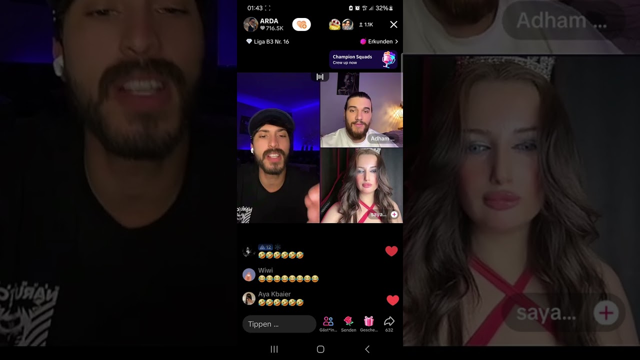 لايف لؤي بعد الانفصال بآخر الفيديو صوت يسرى جانبه