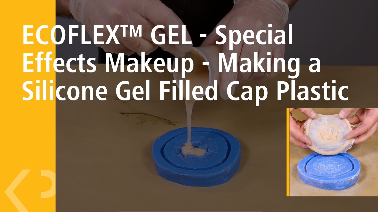 ECOFLEX&trade; GEL - Special Effects Makeup - Making a Silicone Gel Filled Cap Plastic