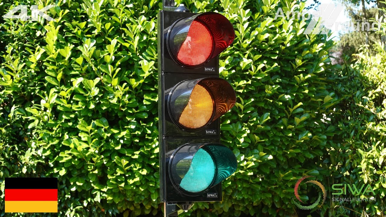 [4K] SIWA Signalleuchten SIWA®200 (Zirslim) Traffic Light Ø200