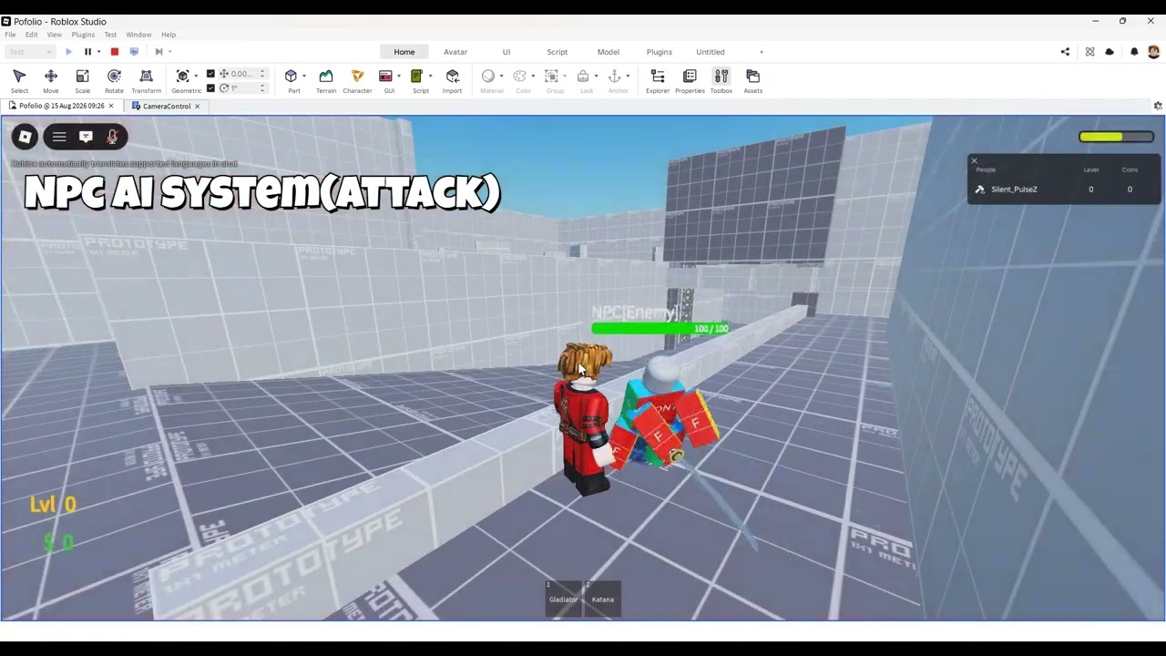 NPC AI SYSTEM(ATTACK)