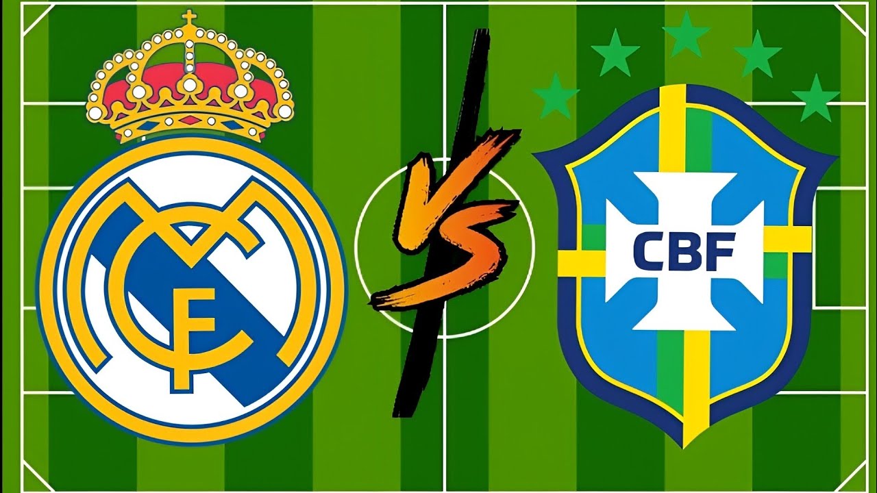REAL MADRID 2023 🆚 BRAZIL 2023 🔥 | vs football | 🔥 13🆚13 🔥
