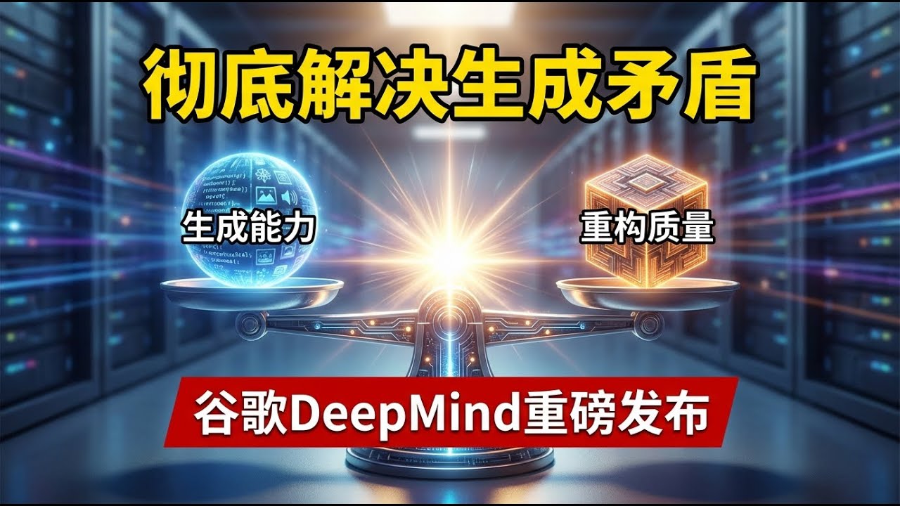 DeepMind发布UL框架：通过扩散先验解决生成式AI重构质量与生成能力的长期矛盾