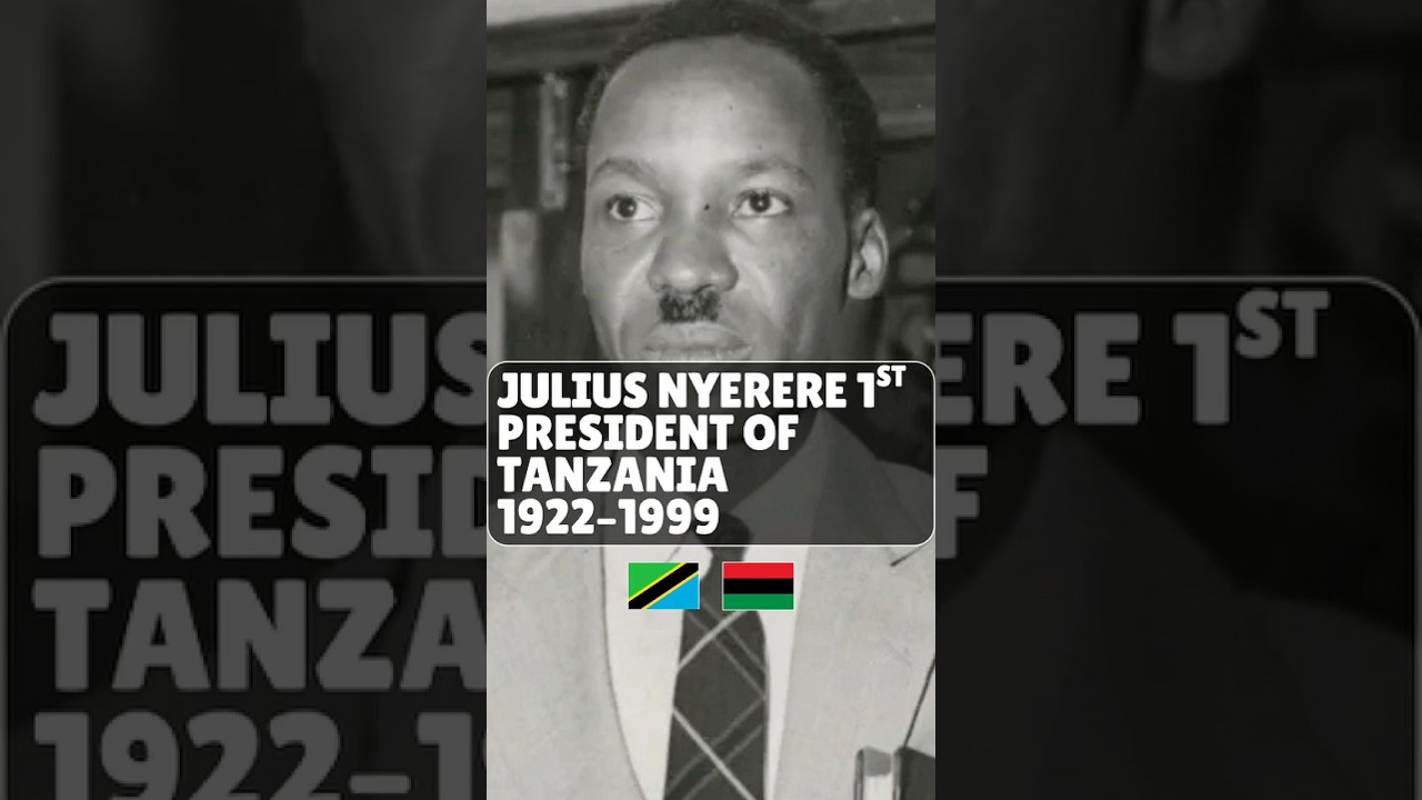 Джулиус Ньерере: Отец Танзании и африканского социализма #историячернокожих #историяафриканцев #и...