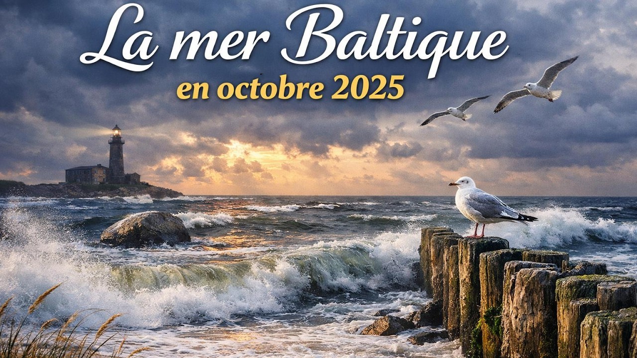 Baltic sea October 2025 La mer Baltique