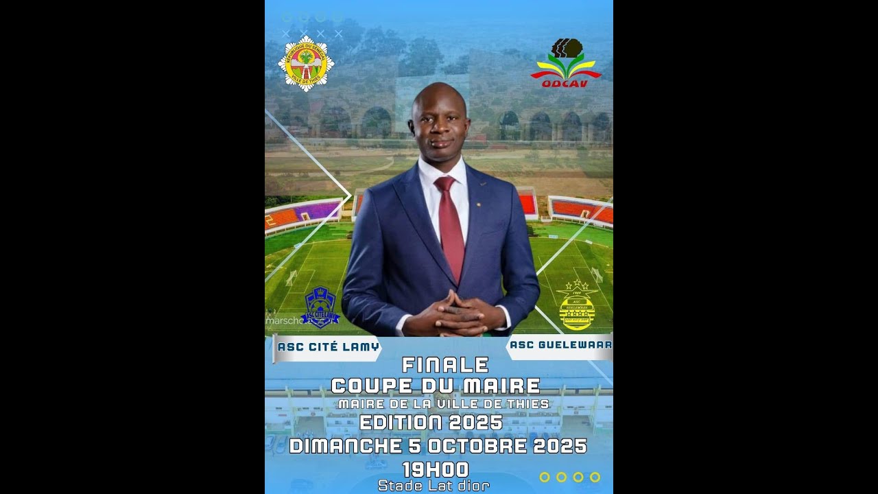 FINAL COUPE MAIRE THIES 2025 : ASC CITE LAMY vs ASC GUELEWARS