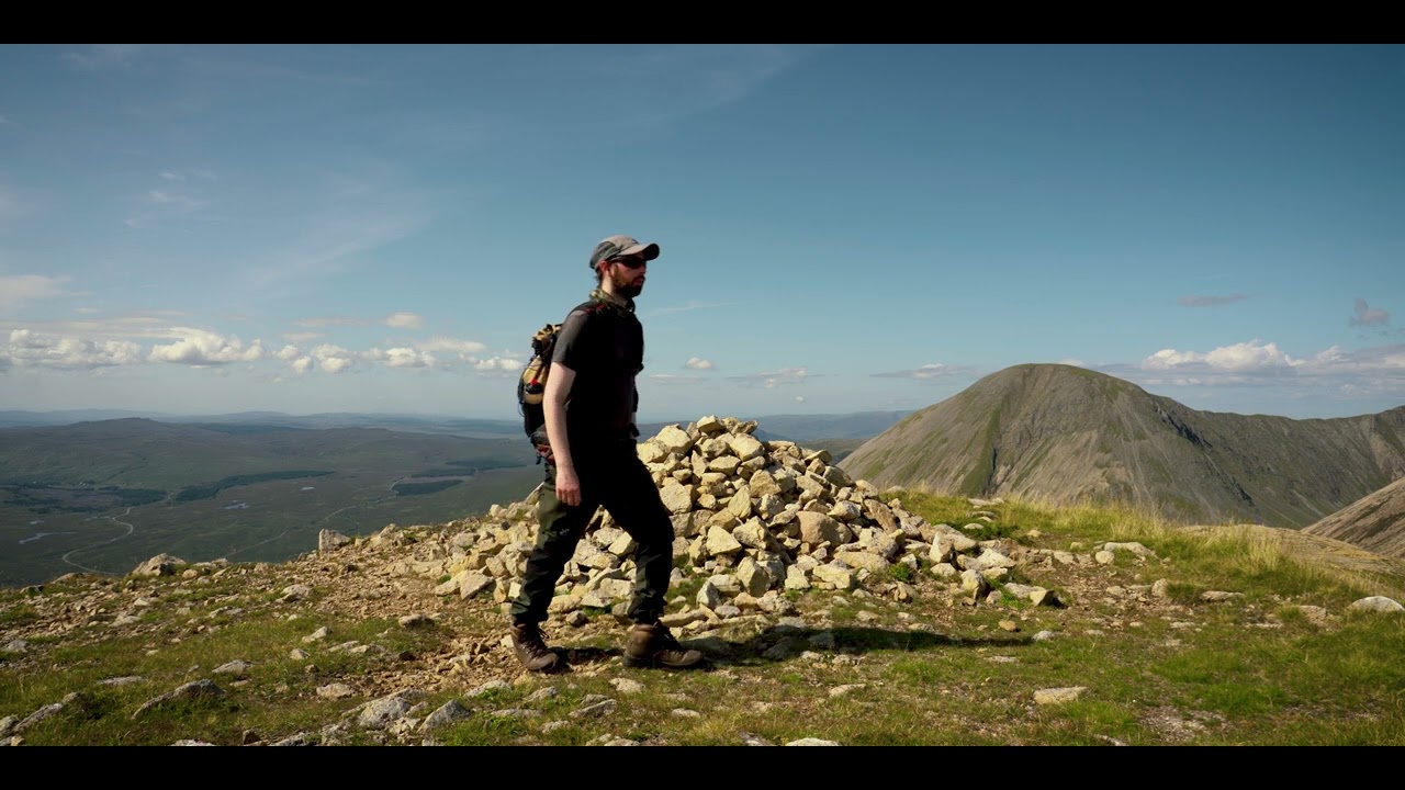 Climbing Beinn Dearg on the Isle of Skye