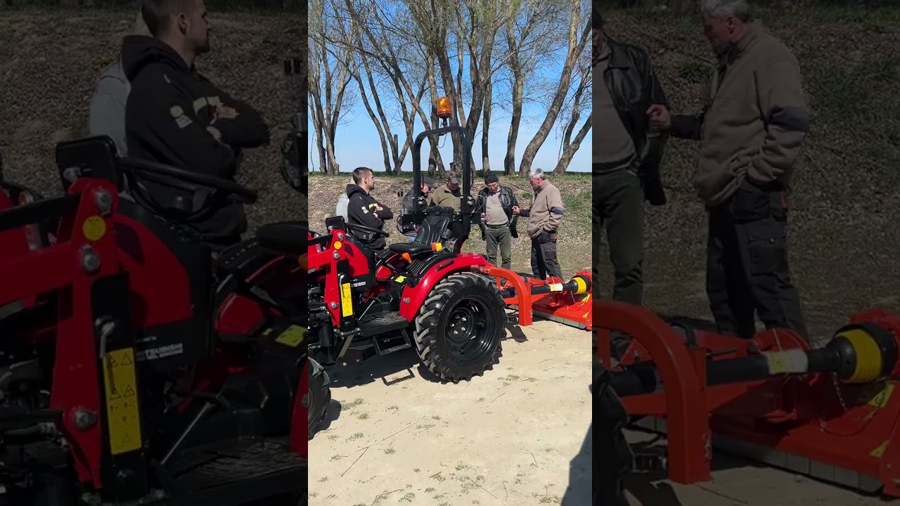 Malotraktor CAPTAIN 263 s pr&iacute;slu&scaron;enstvom