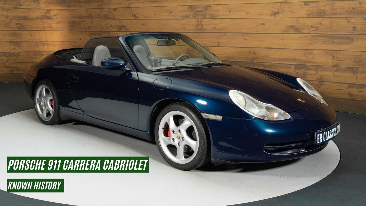 Porsche 911 Carrera Cabriolet | Known History | 1999 -VIDEO- www.ERclassics.com