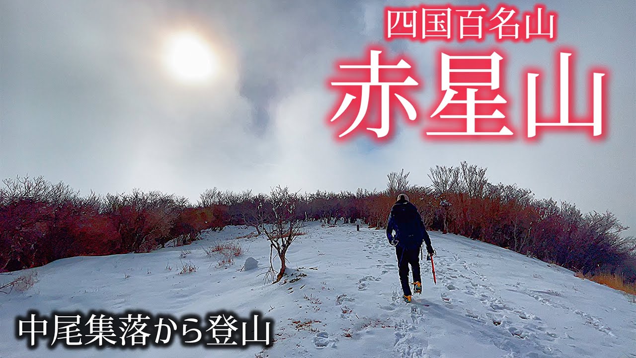 中尾登山口から赤星山へ【四国百名山】