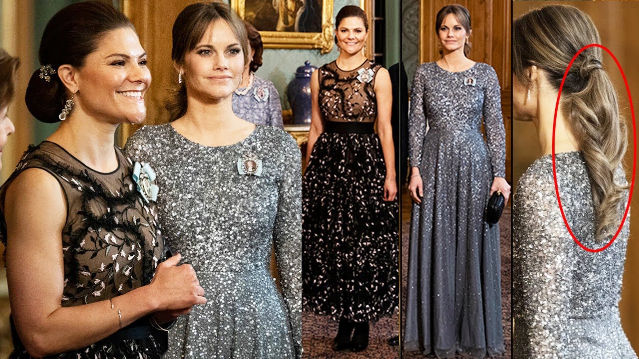 PRINCESS VICTORIA & PRINCESS SOFIA ATTEND SWEDISH GALA DINNER TO MARK 50 YEAR KING CARL GUSTAF