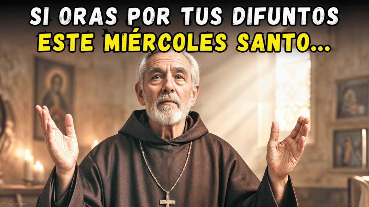 ⚠️PADRE LEOPOLDO MANDIĆ ORDENÓ: ASÍ HONRARÁS A TUS DIFUNTOS ESTE MIÉRCOLES SANTO
