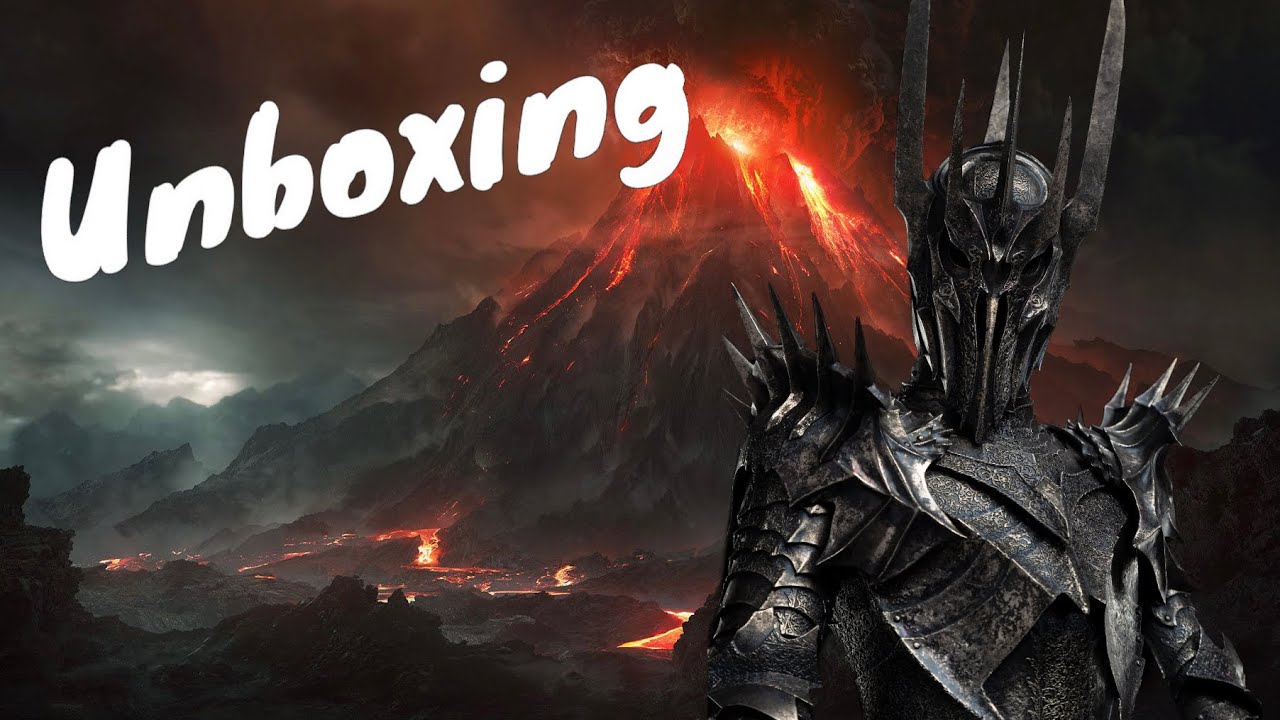 Sauron Weta Statue - Unboxing FR