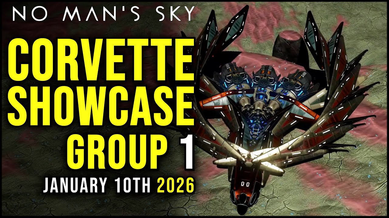 NMS Ship Showcase - Amazing Corvette Player Builds - Group 1