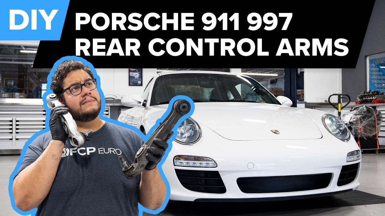 Porsche 911 997 Rear Control Arm Replacement DIY (2005-2012 Porsche Carrera, S, 4S, Targa)