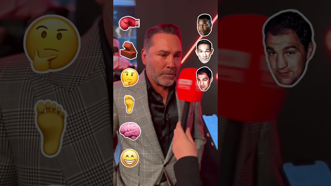 BUILD A BOXER with Oscar De La Hoya 🧱 🥊 #DuboisParker #BeterbievBivol2 #riyadhseason #boxing