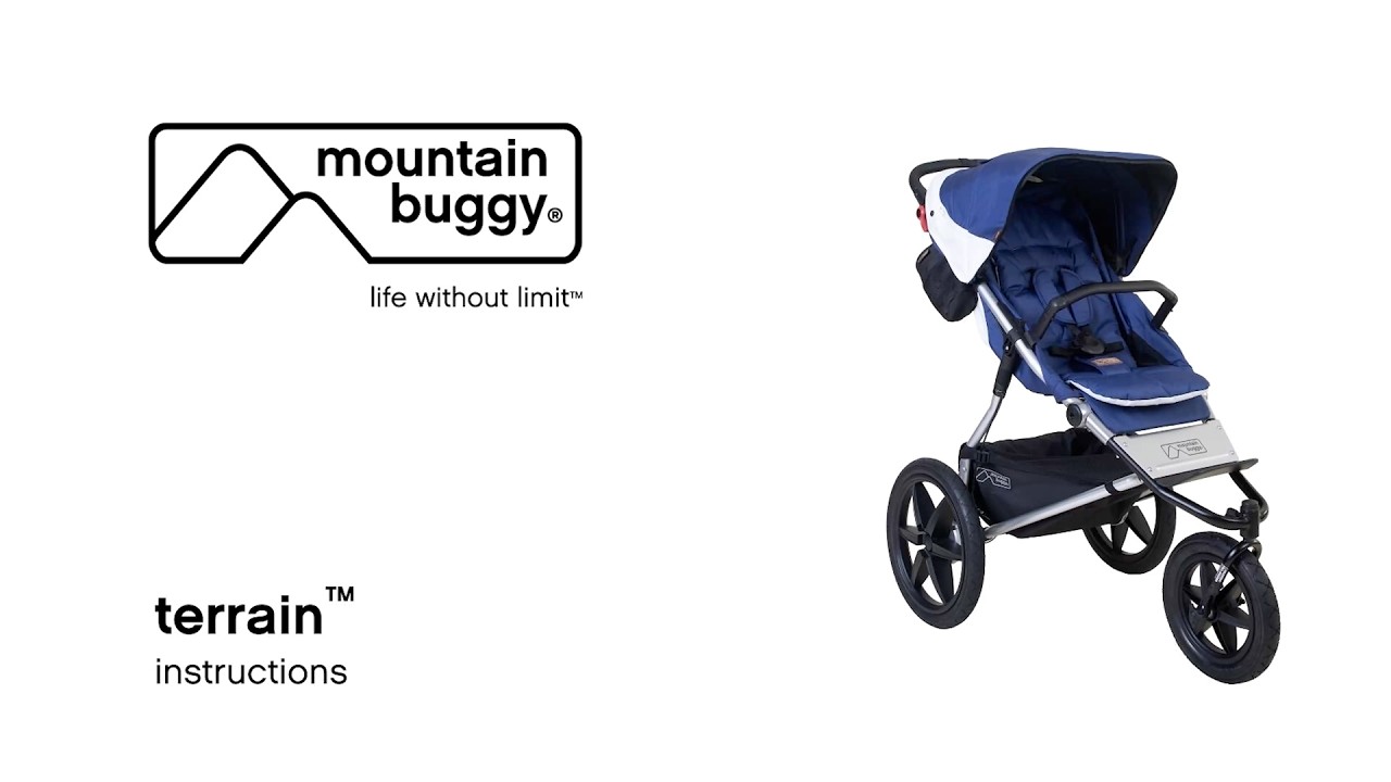 terrain™ heritage collection buggy instructions 2026  |  Mountain Buggy®
