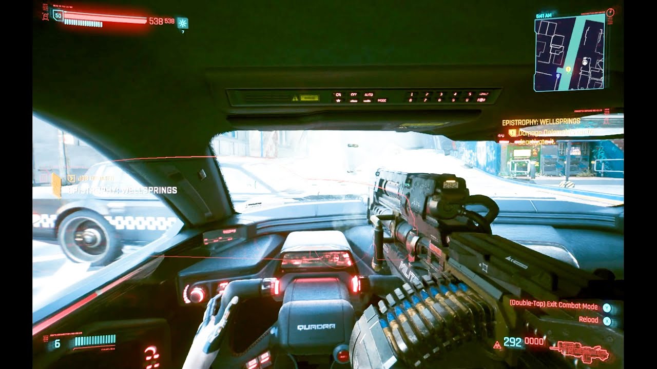 Cyberpunk 2077 Vehicle Combat Mod - The proper way to punish a rabid car