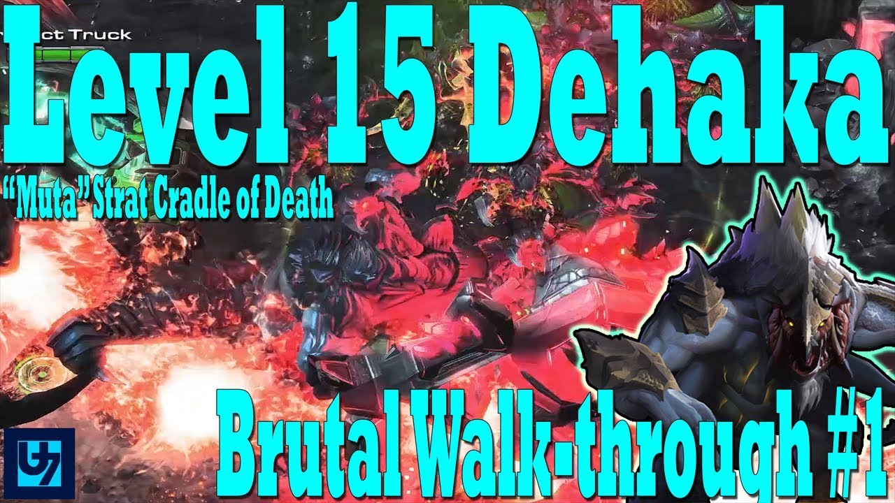 StarCraft 2: Level 15 Dehaka Walk-through #1, Brutal Co-op, 