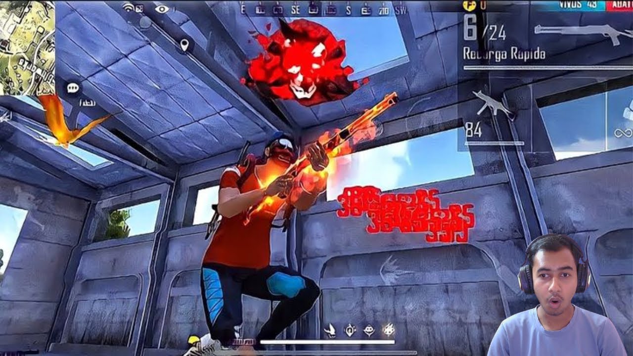 ￼1v5 KING OF FACTORY. ❕ FREE FIRE MAX.